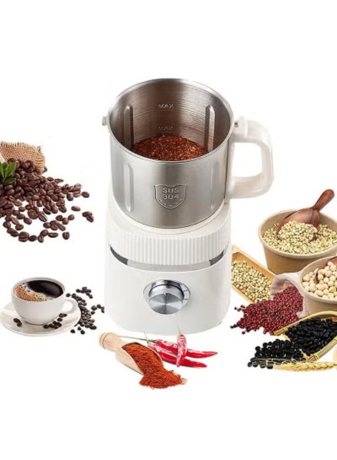 Electric Grinder, 800g Stainless Steel Coffee-Bean…