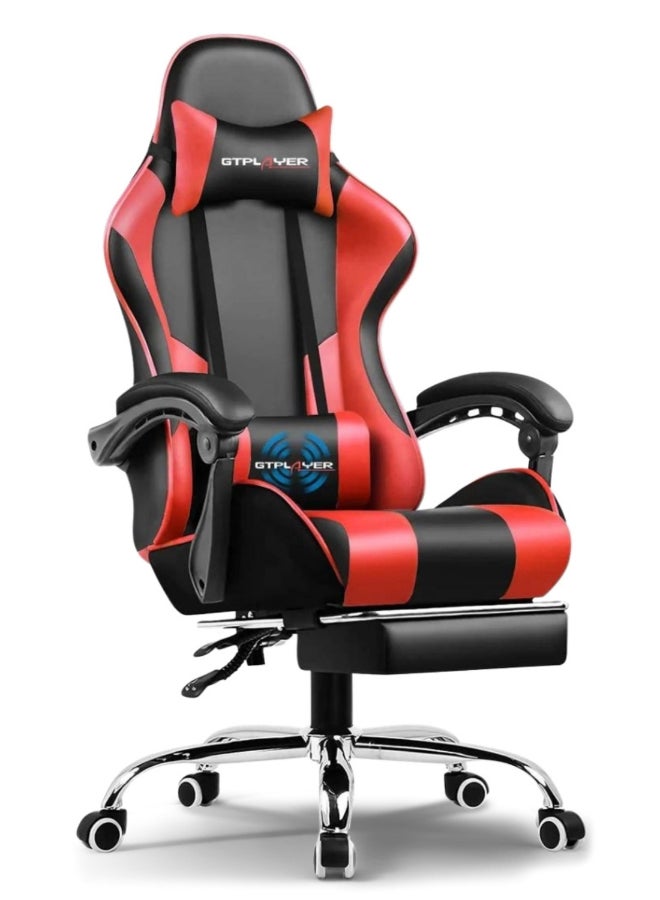 #1USA Ergonomic Gaming Chair with USB Massage Cushion,…
