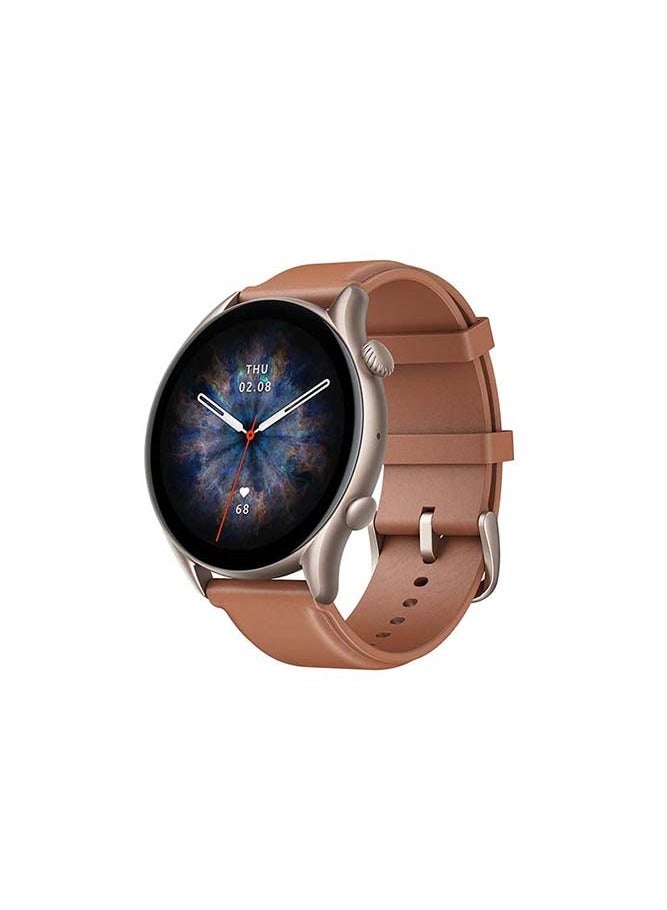 Compare GTR 3 Pro Ultra HD AMOLED Display Smartwatch Leather at KSA Price