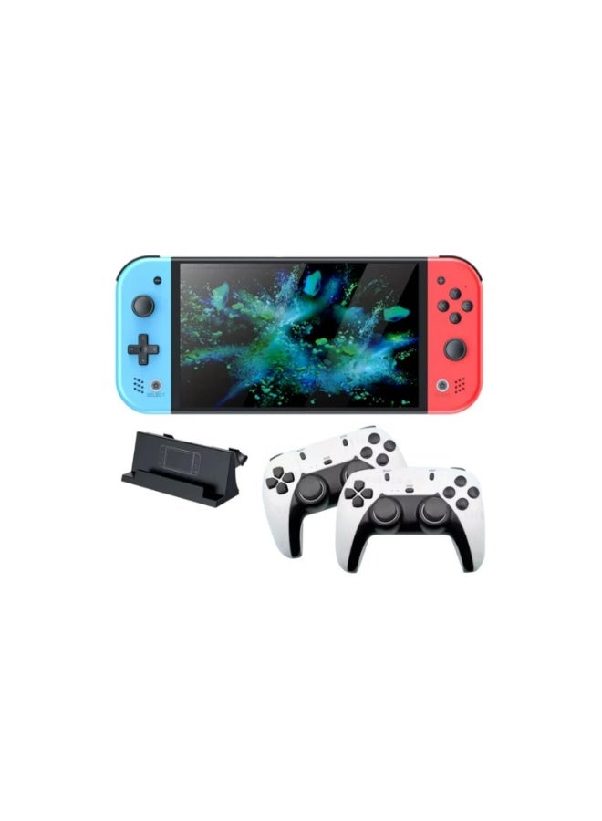Compare M20 Pro 7Inch HD IPS Retro Video Gaming Console RK3566 QuadCore MaliG52 GPU 30+ Simulators Including PSP PS1 N64 4000mAh Battery 128GB Storage Support 3D Dual Rocker Portable ArcadeStyle Gaming Device at KSA Price