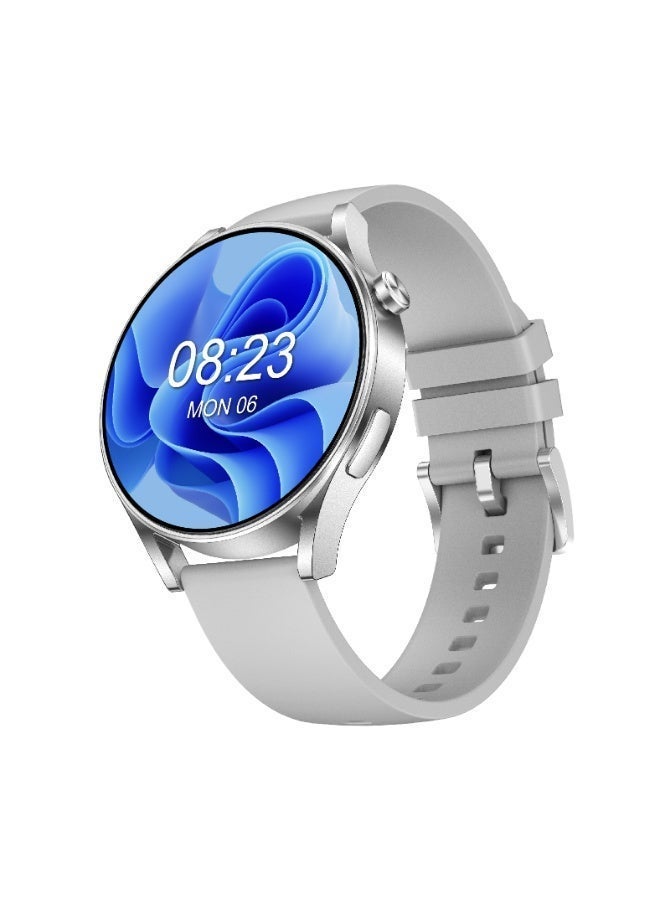 Compare Unisex Smart Watch with Bluetooth Calling, 1.85” FullColor Round Screen, Sports Modes, Activity & Health Tracking at KSA Price