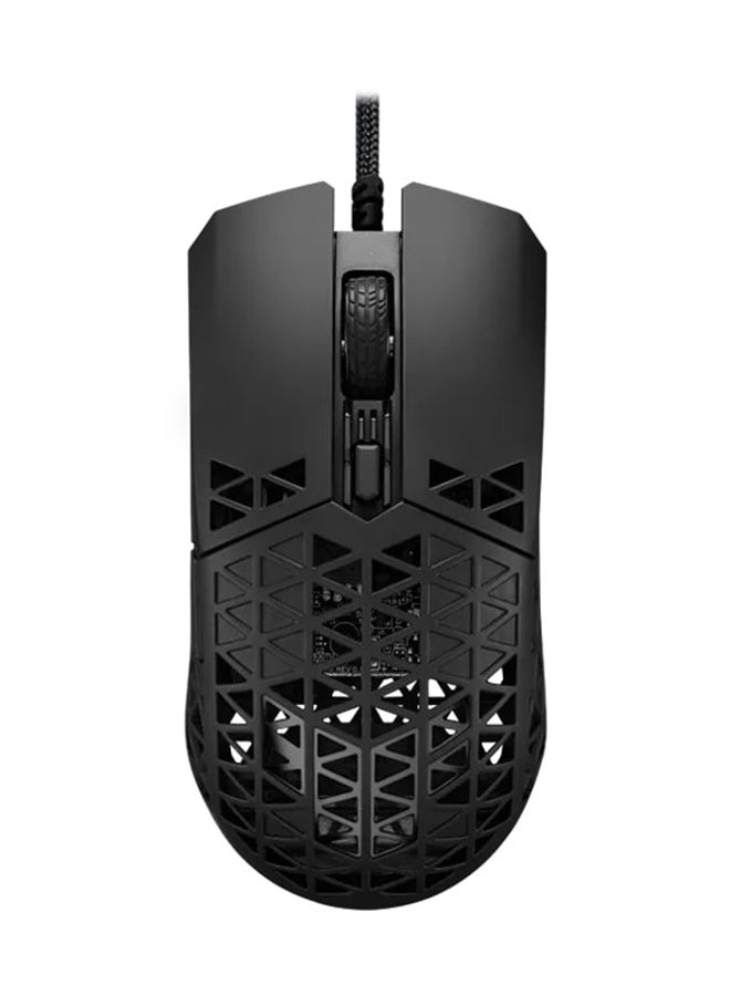 Compare TUF Gaming M4 Air Lightweight Gaming Mouse | 16,000 dpi Sensor, Programmable Buttons, 47g Ultralight Air Shell, IPX6 Water Resistance, TUF Gaming Paracord and Low Friction PTFE Feet at KSA Price