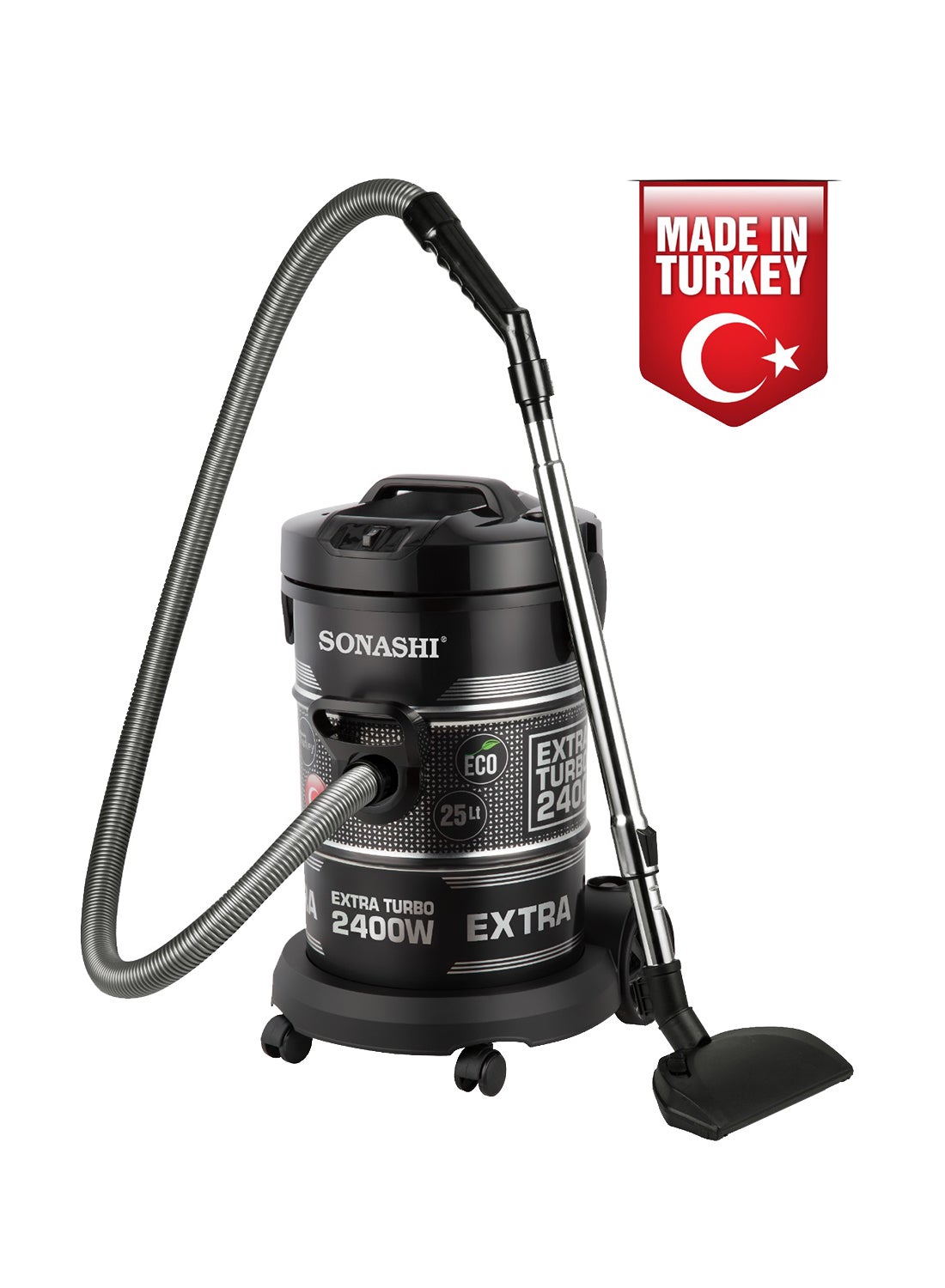 25L Drum Vacuum Cleaner with Multi Filtration System…