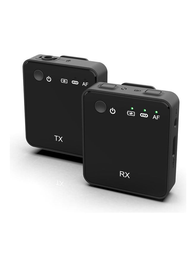 Compare 2Piece 2.4GHz Wireless Lavalier Microphone Set V9520_P Black at KSA Price