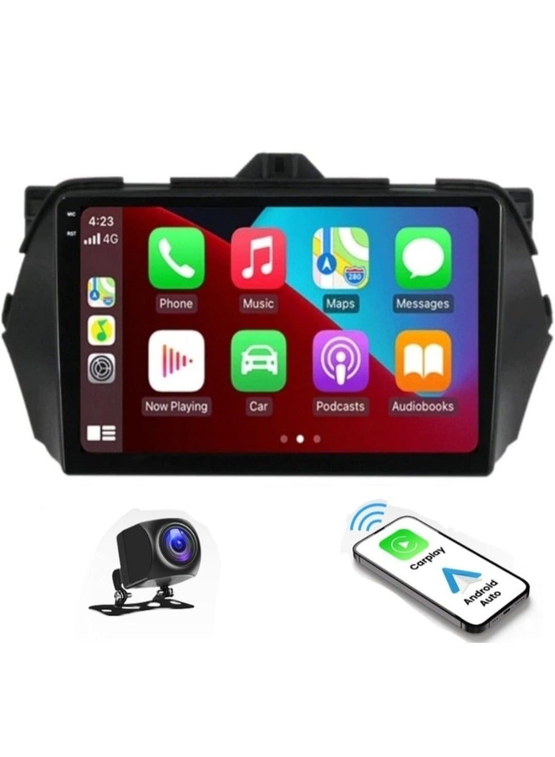Compare Android Car Stereo For Suzuki Ciaz 20142019 Support Apple Carplay Android Auto Wireless QLED Touch Screen 4GB RAM Fast Interface AHD Camera Included SIM Bluetooth DSP Navigation at KSA Price