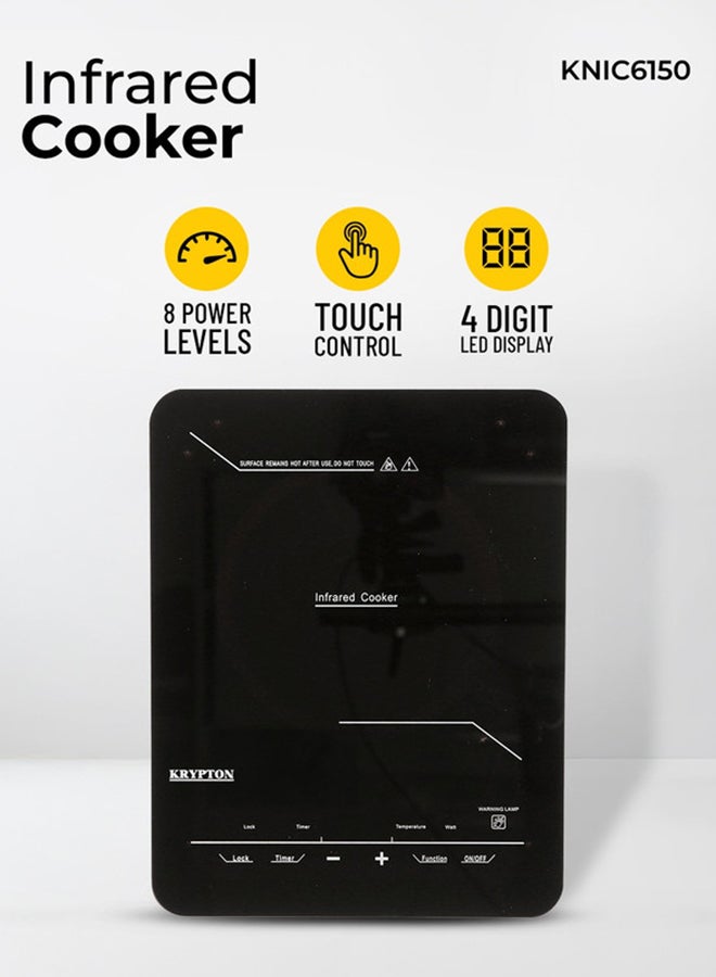 Electric Infrared Glass Ceramic Cooker with Digital…