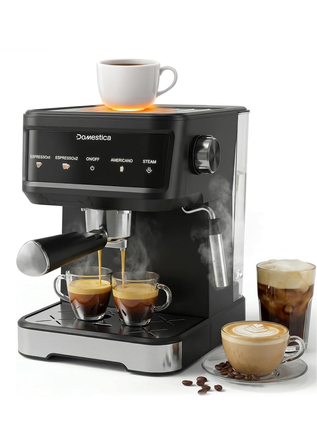 Brewcraft Pro Espresso Coffee Maker Machine for…