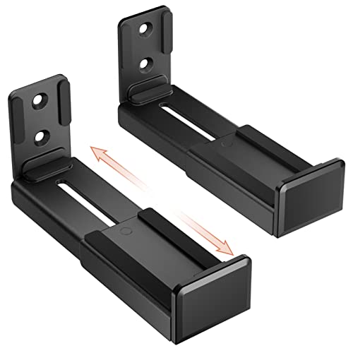 Compare PUTORSEN Universal Soundbar Wall Mount, Dual Wall Mount Brackets for Most of Soundbars, Hold up to 33 lbs, Depth Adjustable 3.5”6.1”, Black at KSA Price