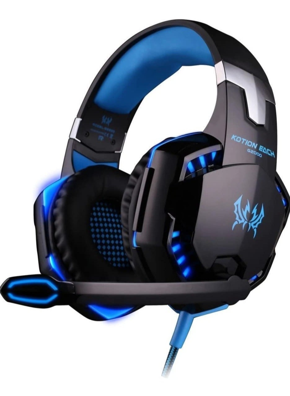 G2000 Gaming Headphone Headset Stereo Bass Over-ear…