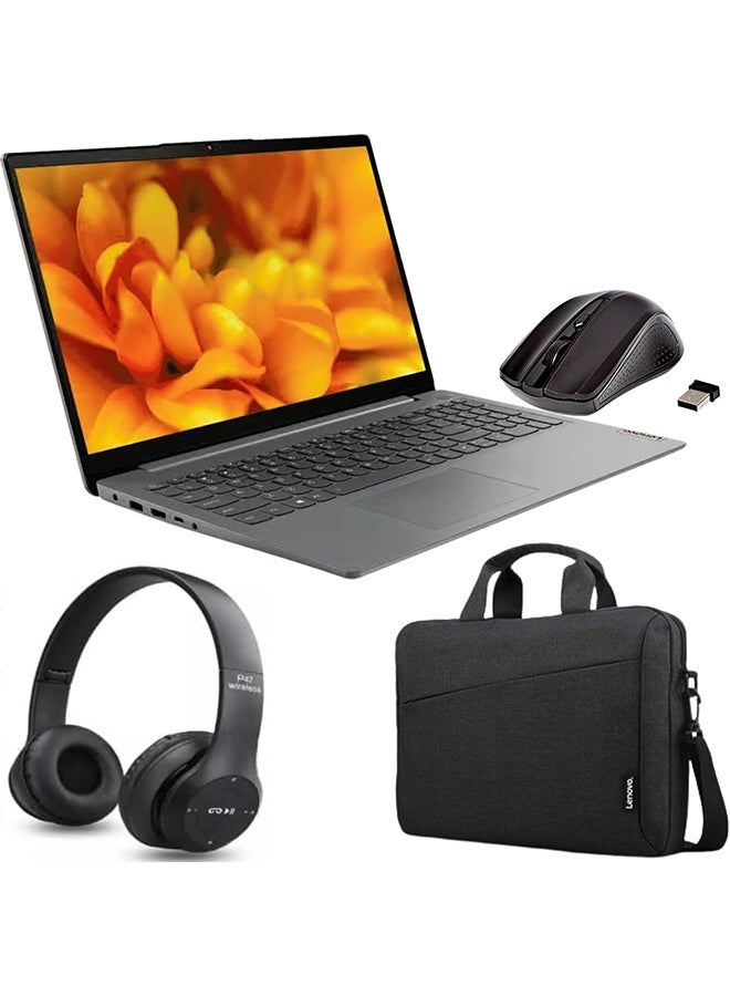 Compare Ideapad 3 15ITL6 Upgraded Version Laptop With 15.6Inch FHD Display, Core i31115G4 Processor8GB RAM256GB SSDIntel UHD GraphicsWindows11 Free Upgraded Version Laptop Bag+WL Mouse+BT Headphone EnglishArabic Grey at KSA Price