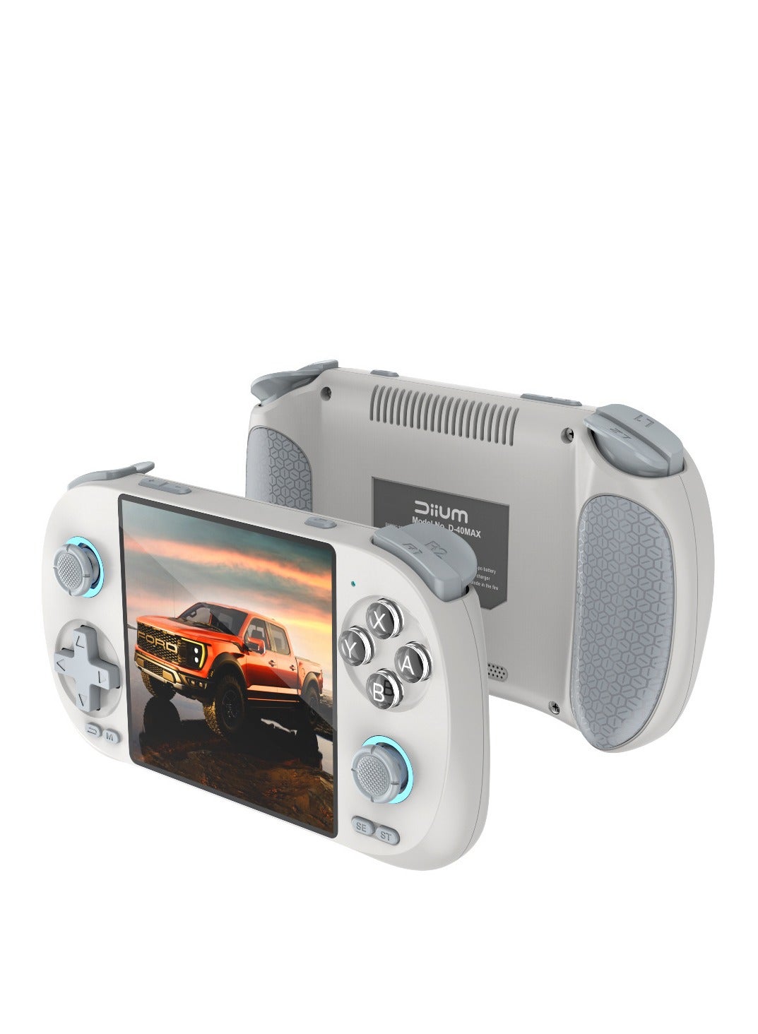 Compare D40 MAX Handheld Video Game Console – 4 Inch HD Screen, 64GB Storage, WiFi & Bluetooth, Android Retro Game Player with Joystick – Portable Gaming Console for Kids & Adults at KSA Price
