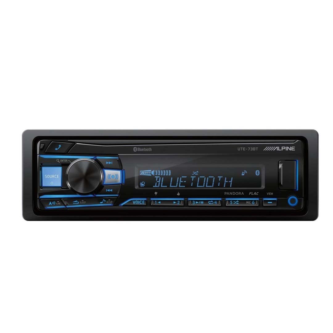 Compare Alpine UTE73BT MechLess Digital Media Receiver with BluetoothÂ® Wireless Technology at KSA Price