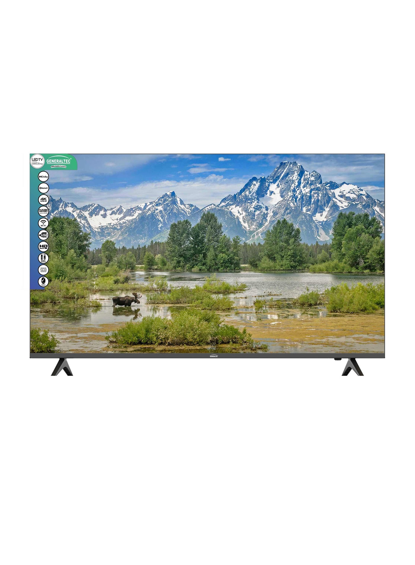 Generaltec 55 Inch Smart 4K Ultra HD LED…