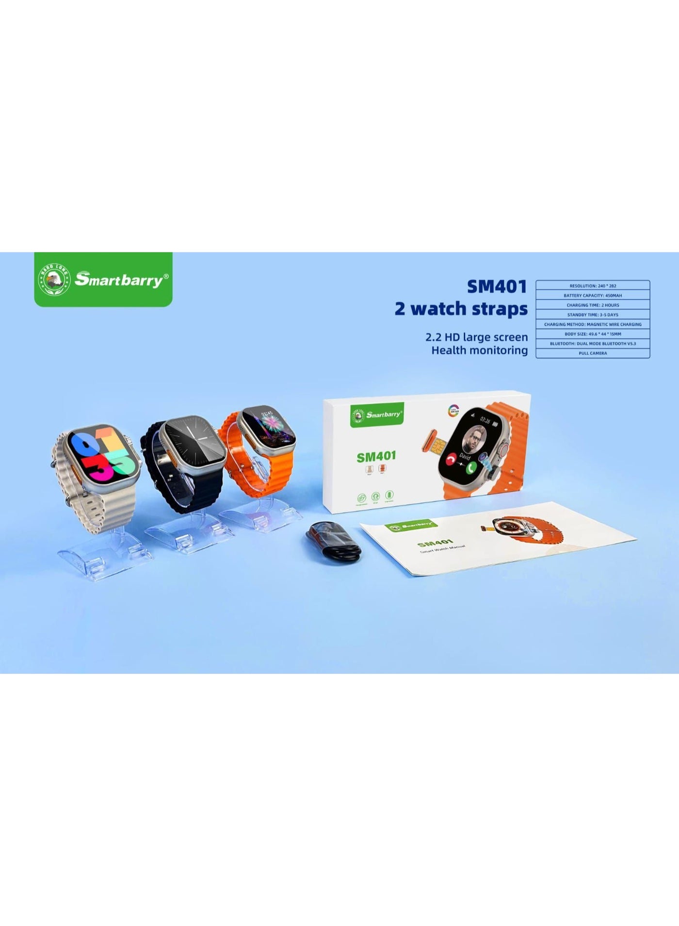 SM401 4G Smartwatch – 2.2