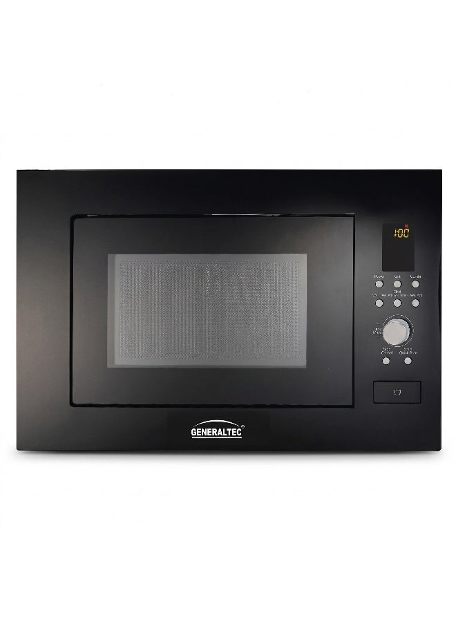 Generaltec 30L Black Built-in Microwave Oven with…