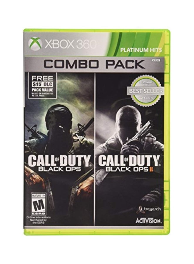 Compare Call Of Duty: Black Ops And Black Ops II Combo Intl Version  Action & Shooter  xbox_360 at KSA Price