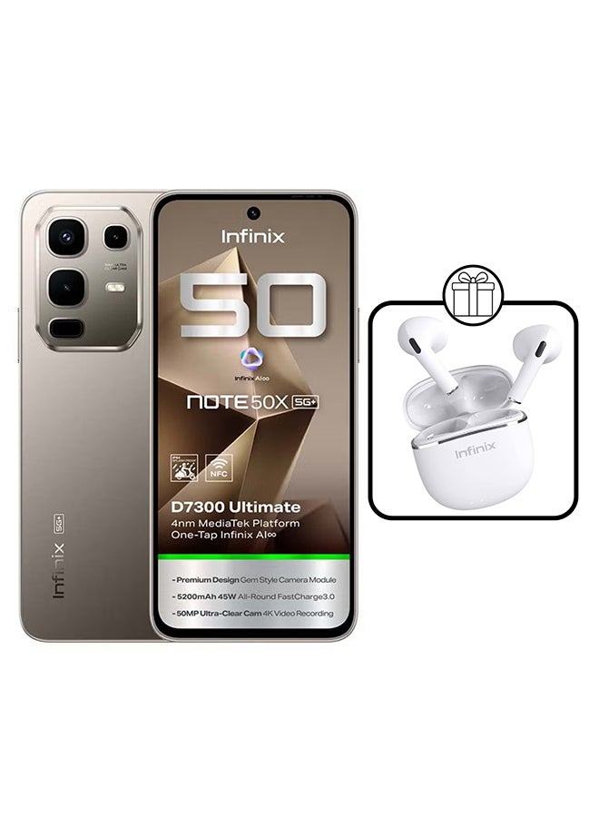 Note 50X Dual SIM Titanium Grey 8+8GB RAM…