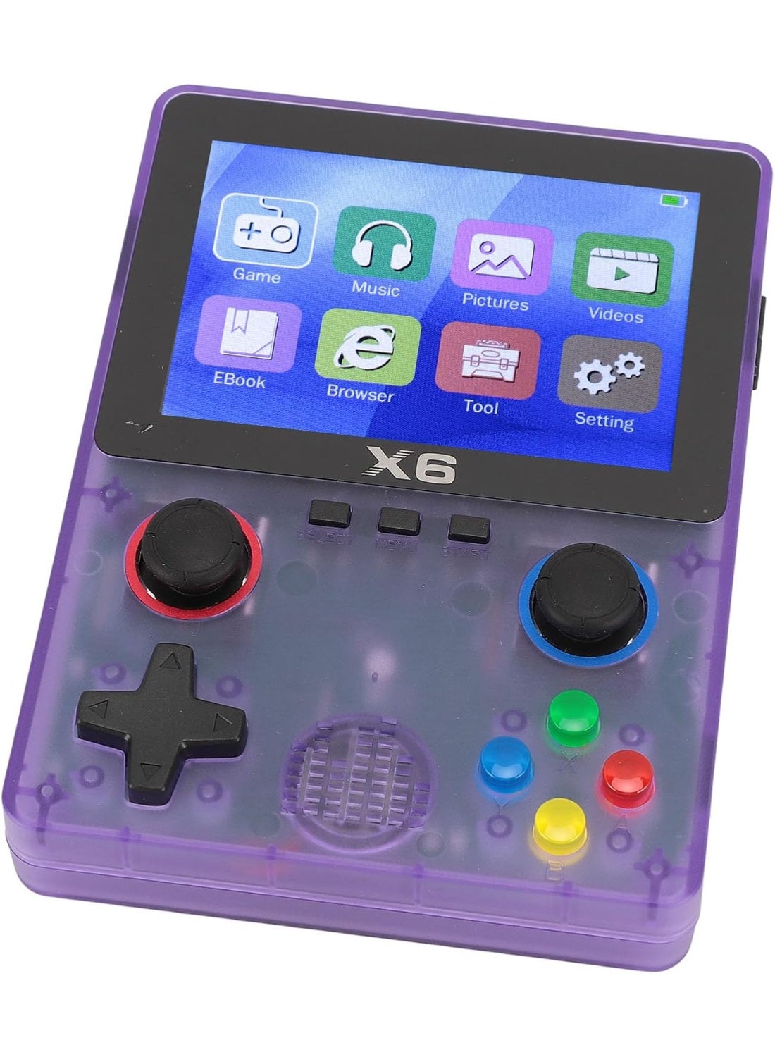 Compare X6 Retro Handheld Game Console with 3.5Inch LCD Screen, BuiltIn 10000+ Games at KSA Price