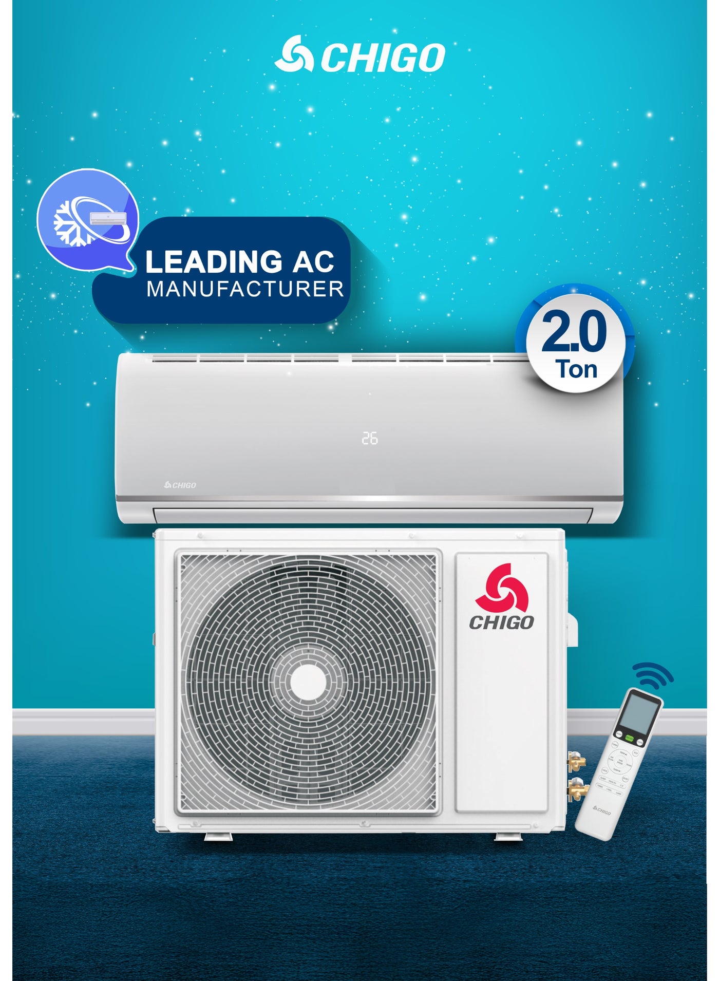 2 Ton Split Air Conditioner | Cooling…