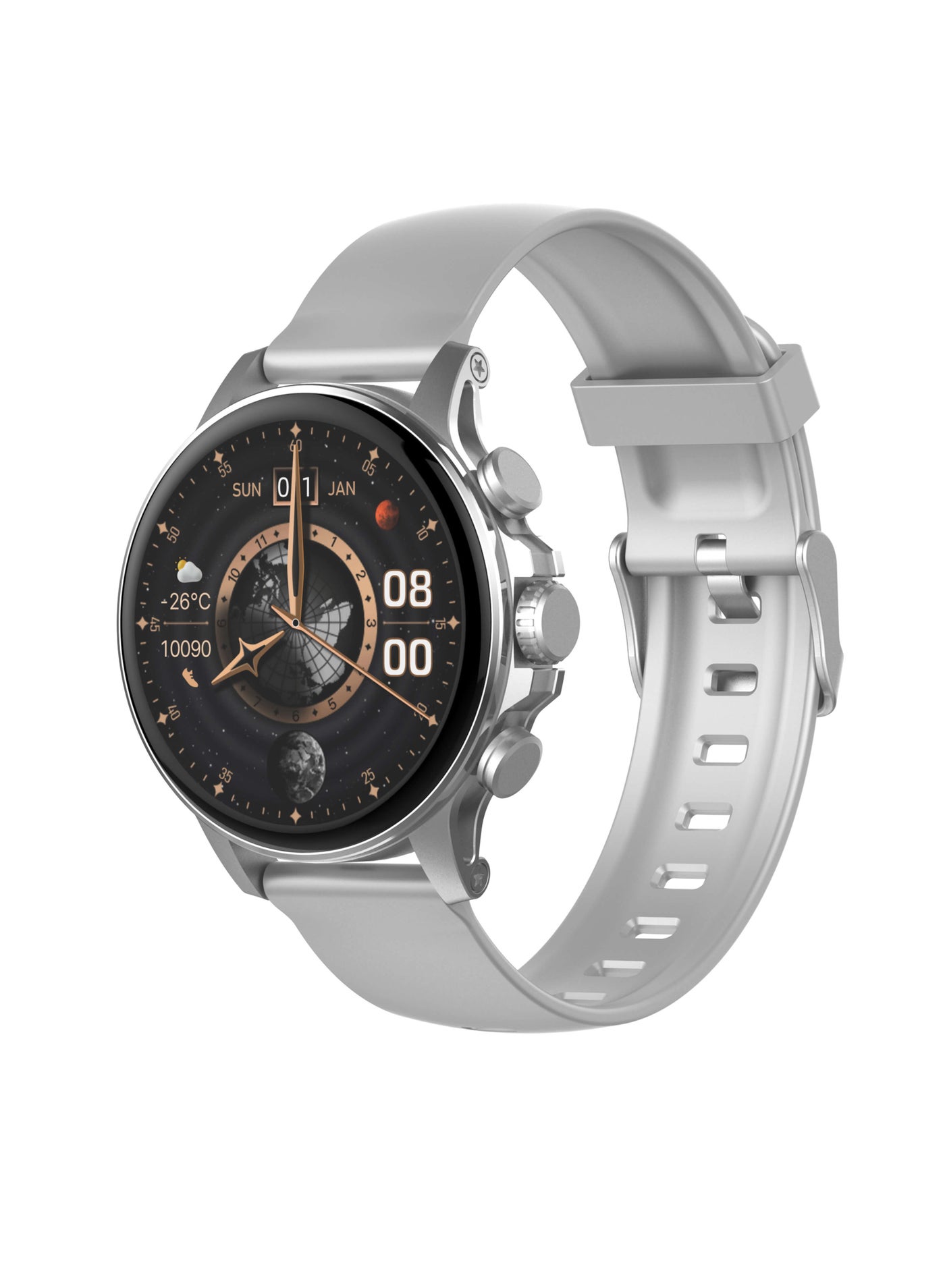 Compare Smartwatch | 1.58 AMOLED HD Display, Heart Rate Monitor, Sports Tracking, Custom Watch Face, 1GB Flash Memory, 360mAh Battery, IP68 Waterproof, Bluetooth 5.2 at KSA Price