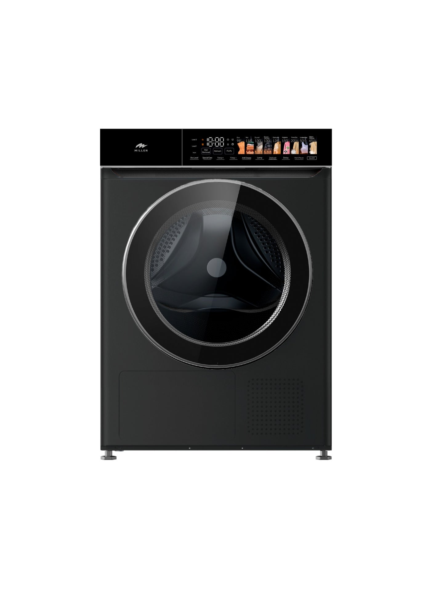 Compare 10kg Front Load Heat Pump Dryer – 3Y Warranty,Smart, Efficient & Gentle Drying, 10 kg MDM10BLD black at KSA Price