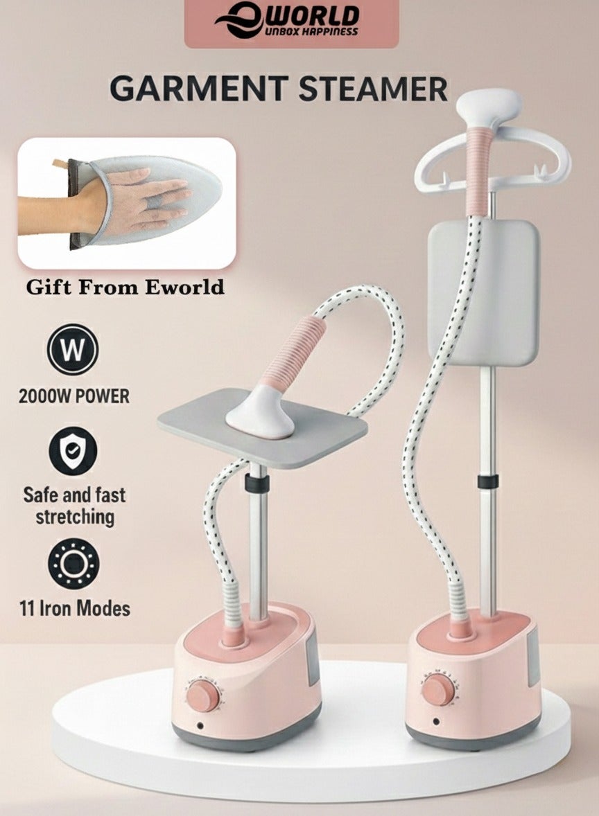 2000W Garment Steamer Vertical & Handheld for Home…