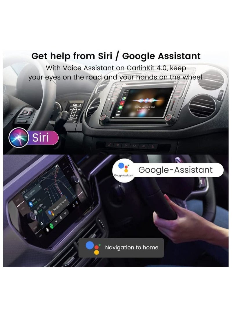 Carlinkit CarPlay Android Auto Adapter 4.0 Wired…