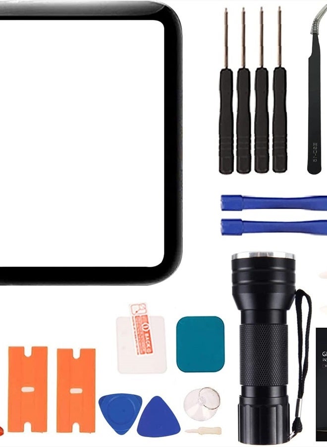Compare Compatible with Apple Watch 23 42mm Screen Replacement  Front LED Glass Lens Replacement Repair Kit & Compatible with Apple Watch Glass Replacement 42mmNo LCD Screen and Touch DigitizerSeries 23 at KSA Price