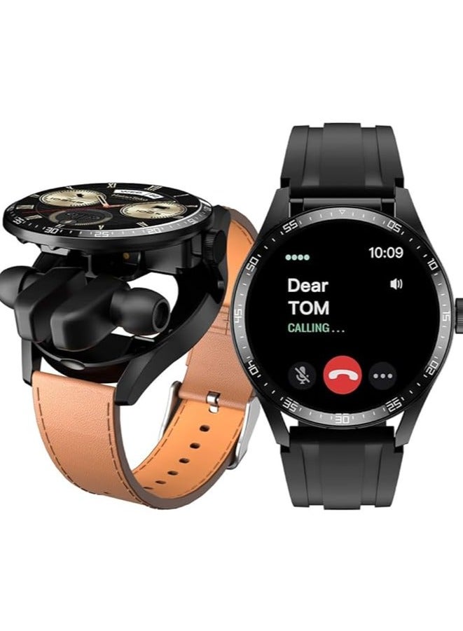 Smart Watch Buds Large Screen Round smart Watch Bluetooth…