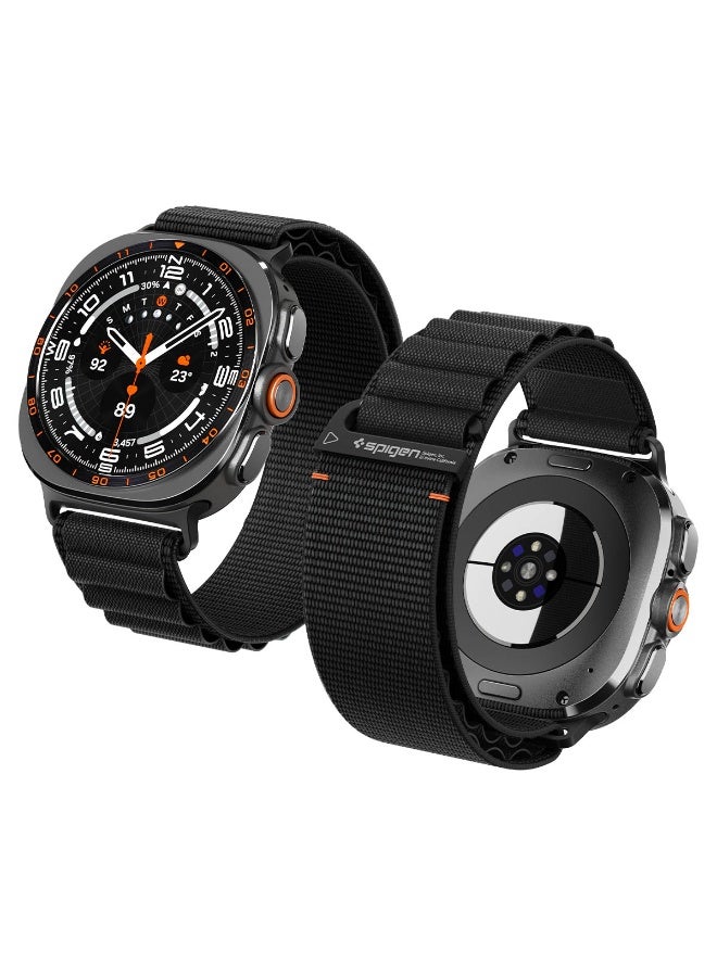 Compare WBF1 Galaxy Watch Ultra 2  1 Band 47mm 20262524 Lightweight Soft Breathable Fabric Replacement Strap  Black at KSA Price