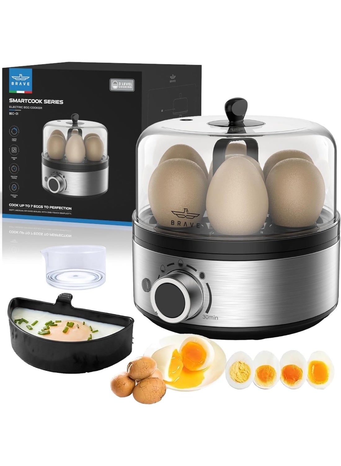 Smart Electric Egg Cooker & Egg Boiler 7…