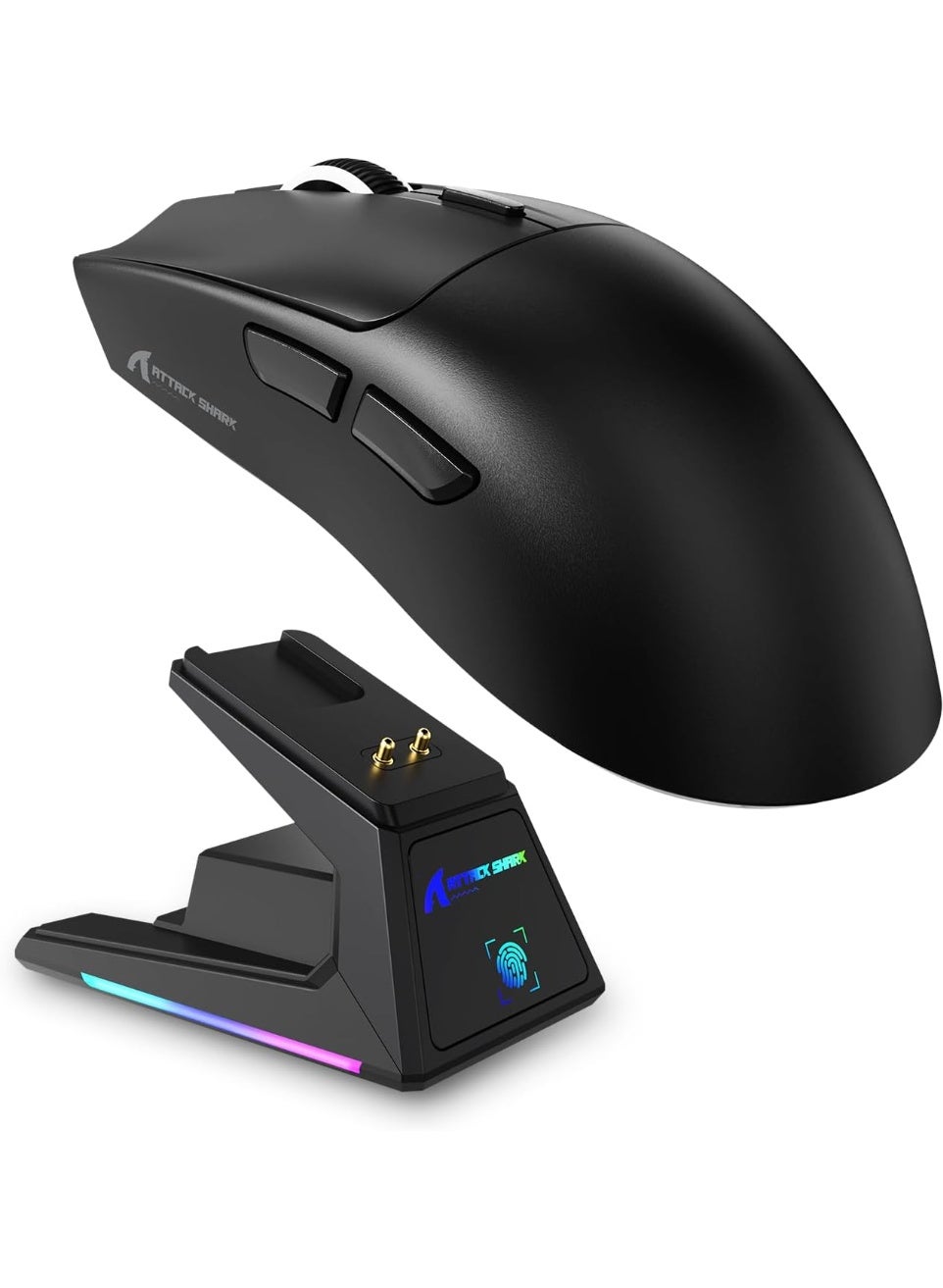Compare X1 Wireless Gaming Mouse 53g Ultralight, PAW3395PRO Sensor, 26000 DPI 40K Max, TriMode BT2.4GWired, 1000Hz Polling Rate, RGB Magnetic Charging Dock, 100M Click Omron Switches, Ergonomic FPS Mouse | Black at KSA Price