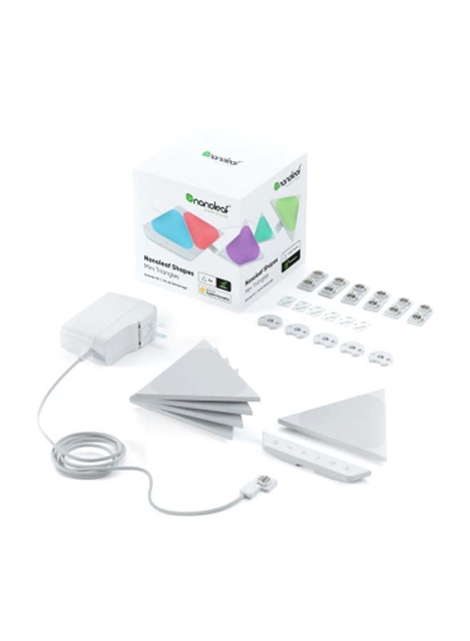 Compare Nanoleaf Shapes Triangles Mini 5 Pack Starter Kit at KSA Price