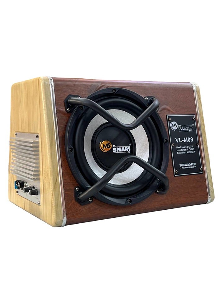 Mr.Smart Car Subwoofer Speaker VL-M09, 9-inch,…