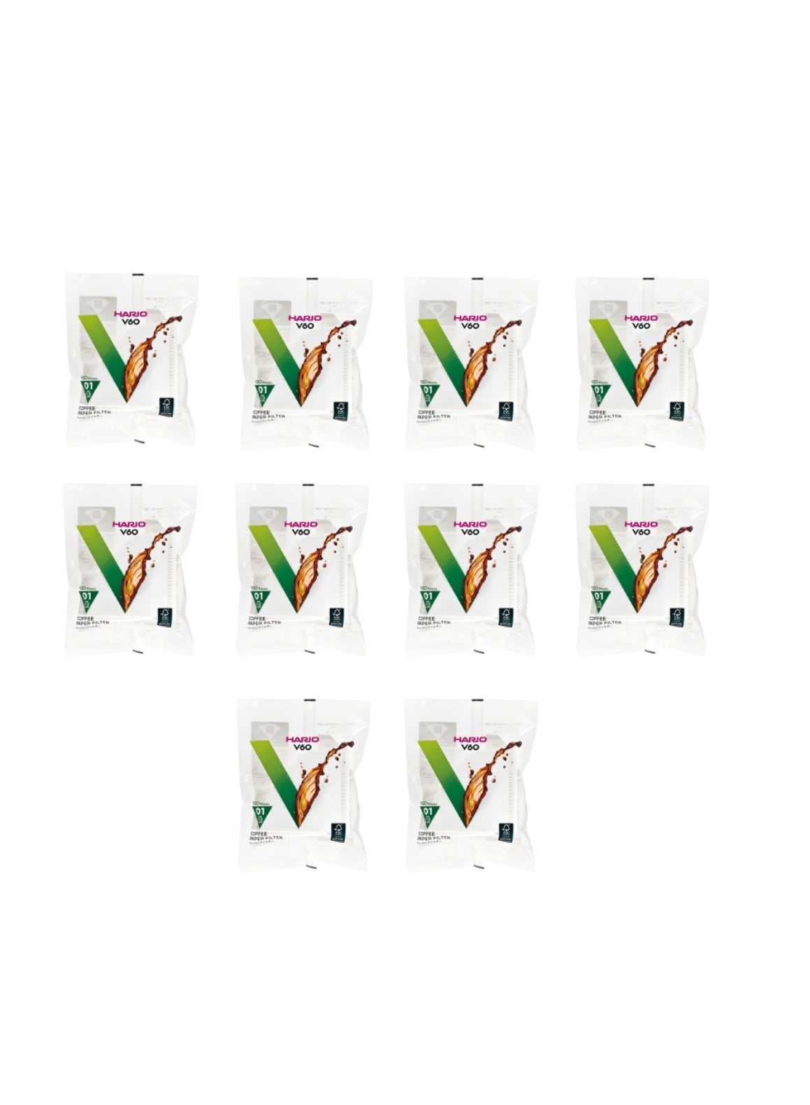 Compare V60 Coffee Filter Paper  01, Suitable for Size 01 Dripper, 10 packs 1000pcs at KSA Price