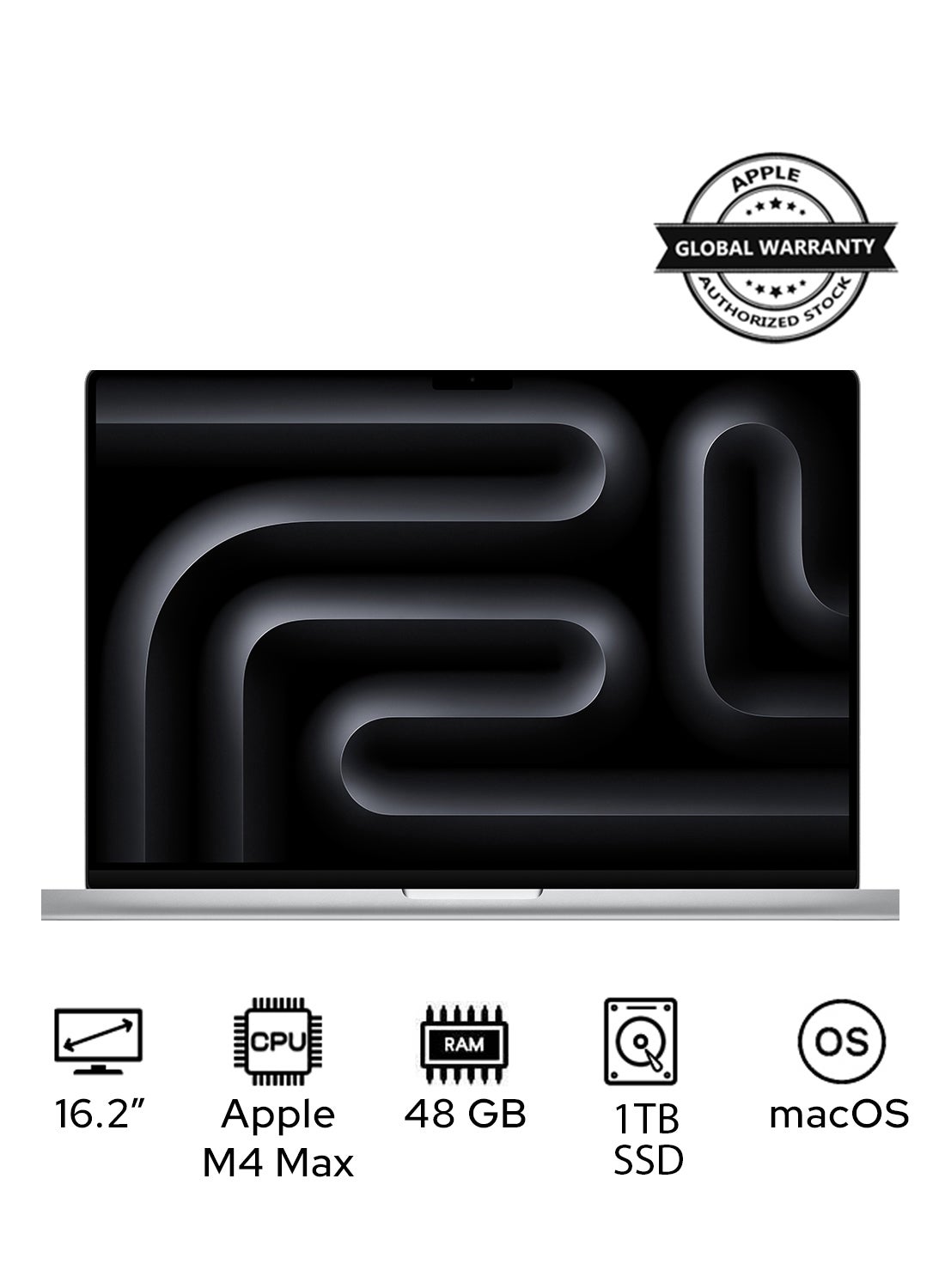 Compare MacBook Pro MX2W3 Liquid XDR Retina 16Inch Display, M4 Max Chip 16Core CPU 40Core GPU Processor48GB RAM1TB SSDmacOS EnglishArabic Silver at KSA Price