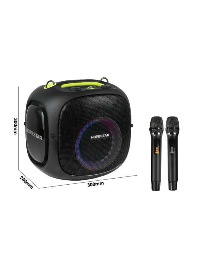Compare HOPE STAR PARTY ONE ULTIMATE 240W Wireless Speaker | With 2 Wireless Microphones | RGB Lights | Deep Bass | Portable Bluetooth Speaker for Outdoor Events at KSA Price