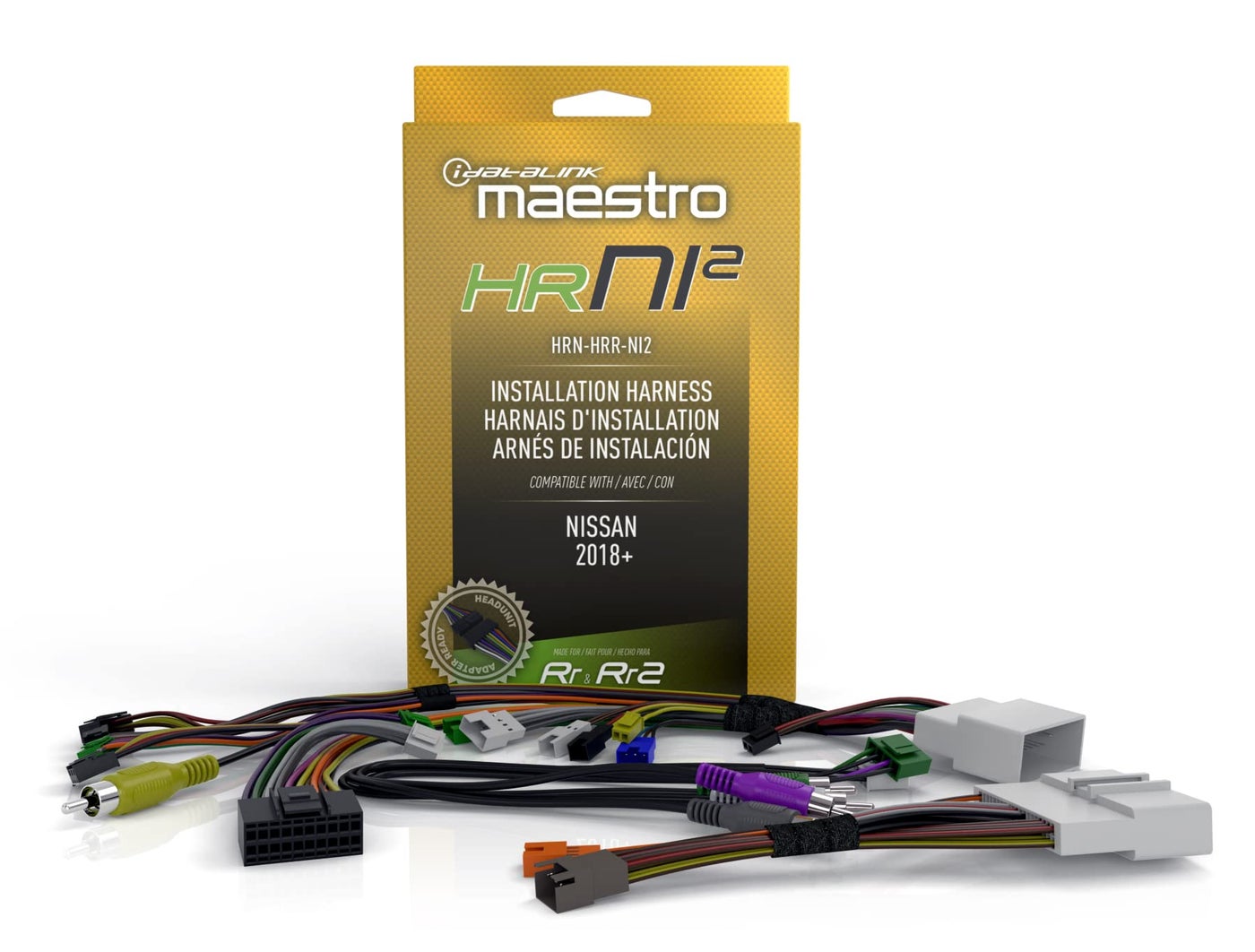 Compare Idatalink Maestro HRNHRRNI2 Plug and Play Harness for Compatible Nissan Vehicles 2018 ADSMRR or ADSMRR2 Module Required at KSA Price