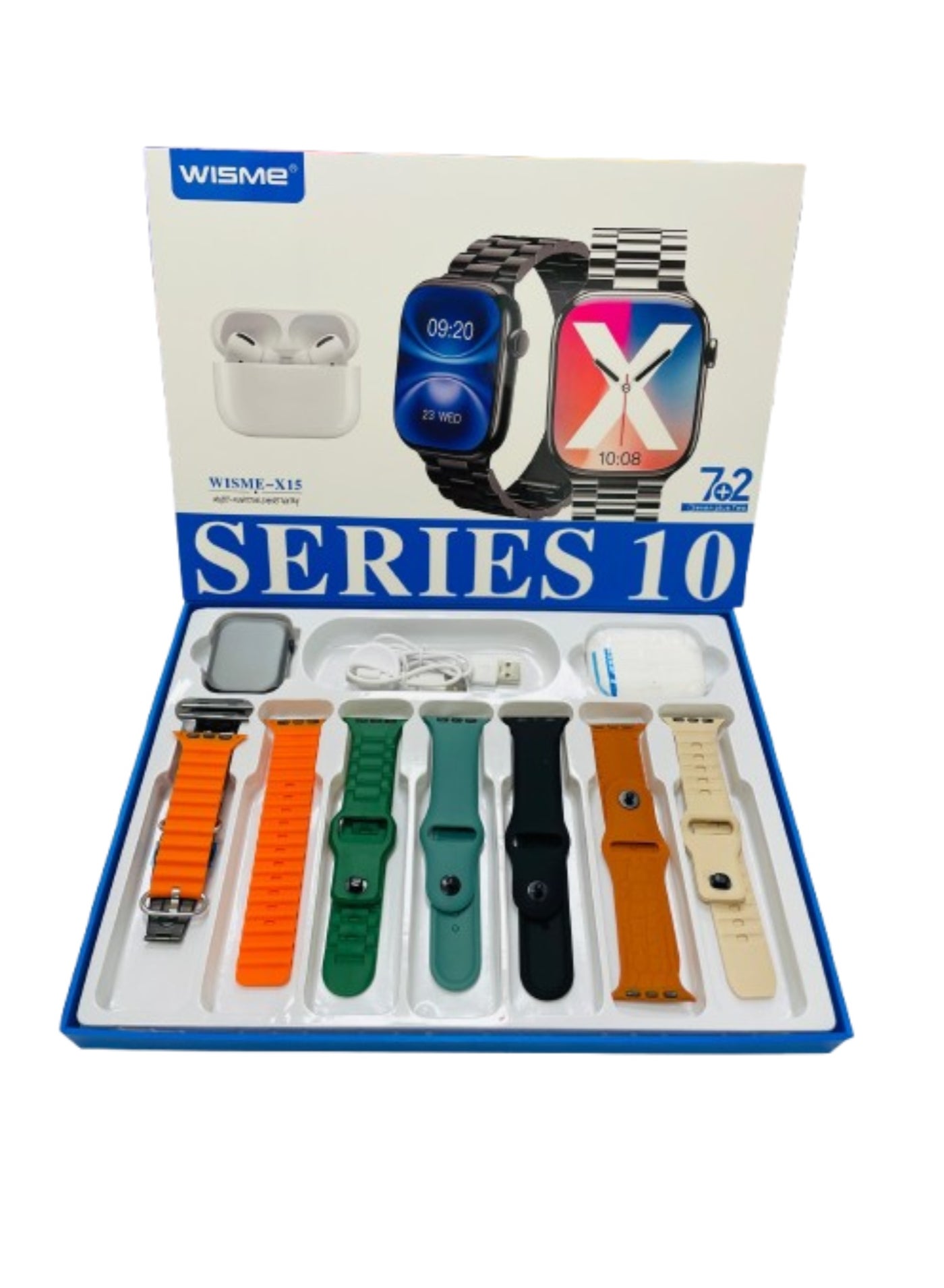 WISME Series 10 Smartwatch Combo: Premium Design,…