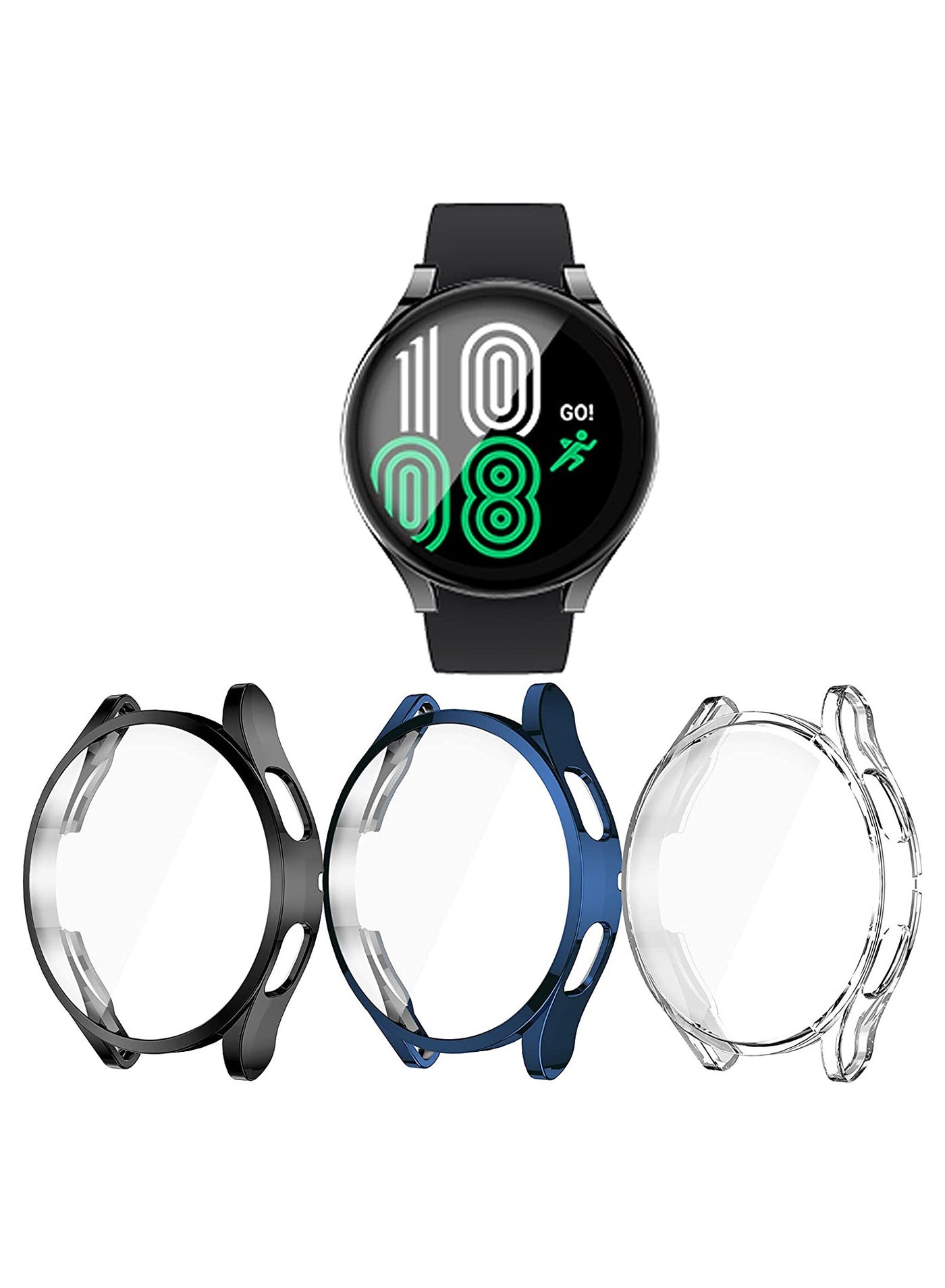 Case for Galaxy Watch 4 44mm with Screen Protector…