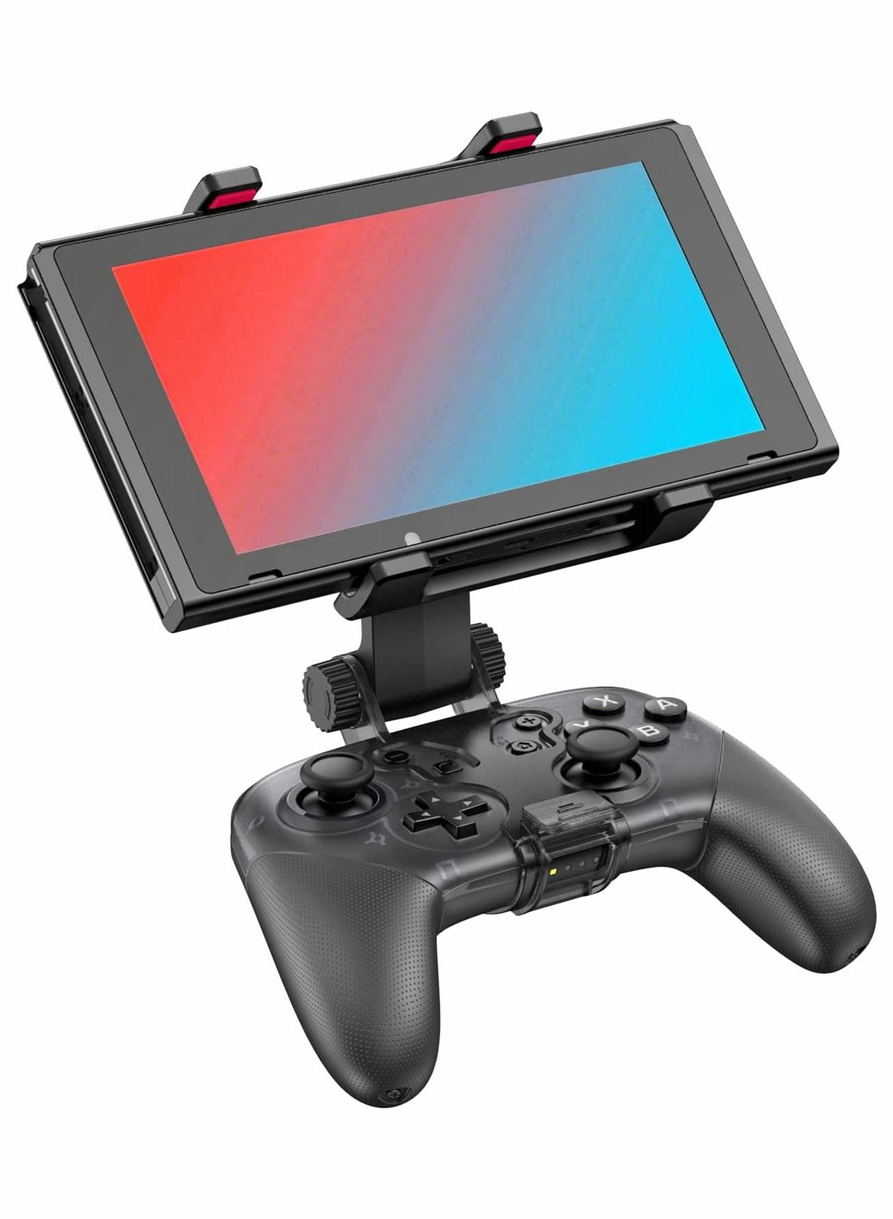 Compare Switch Pro Controller Clip Mount Adjustable Compatible with OLED Lite at KSA Price