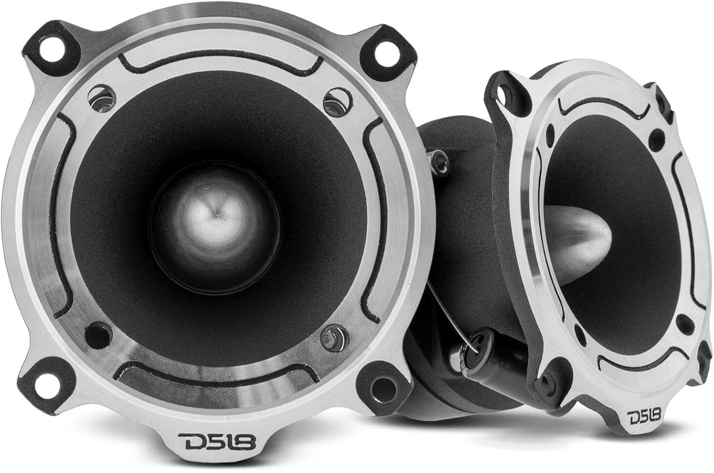 Compare DS18 PROTW220 Aluminum Super Bullet Tweeter 1 350W Max 225W RMS with Built In Crossover 2 Speakers Included at KSA Price