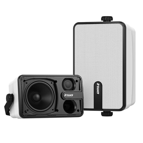Inwa Upgraded Bluetooth Outdoor Speakers IPX5 Waterproof…
