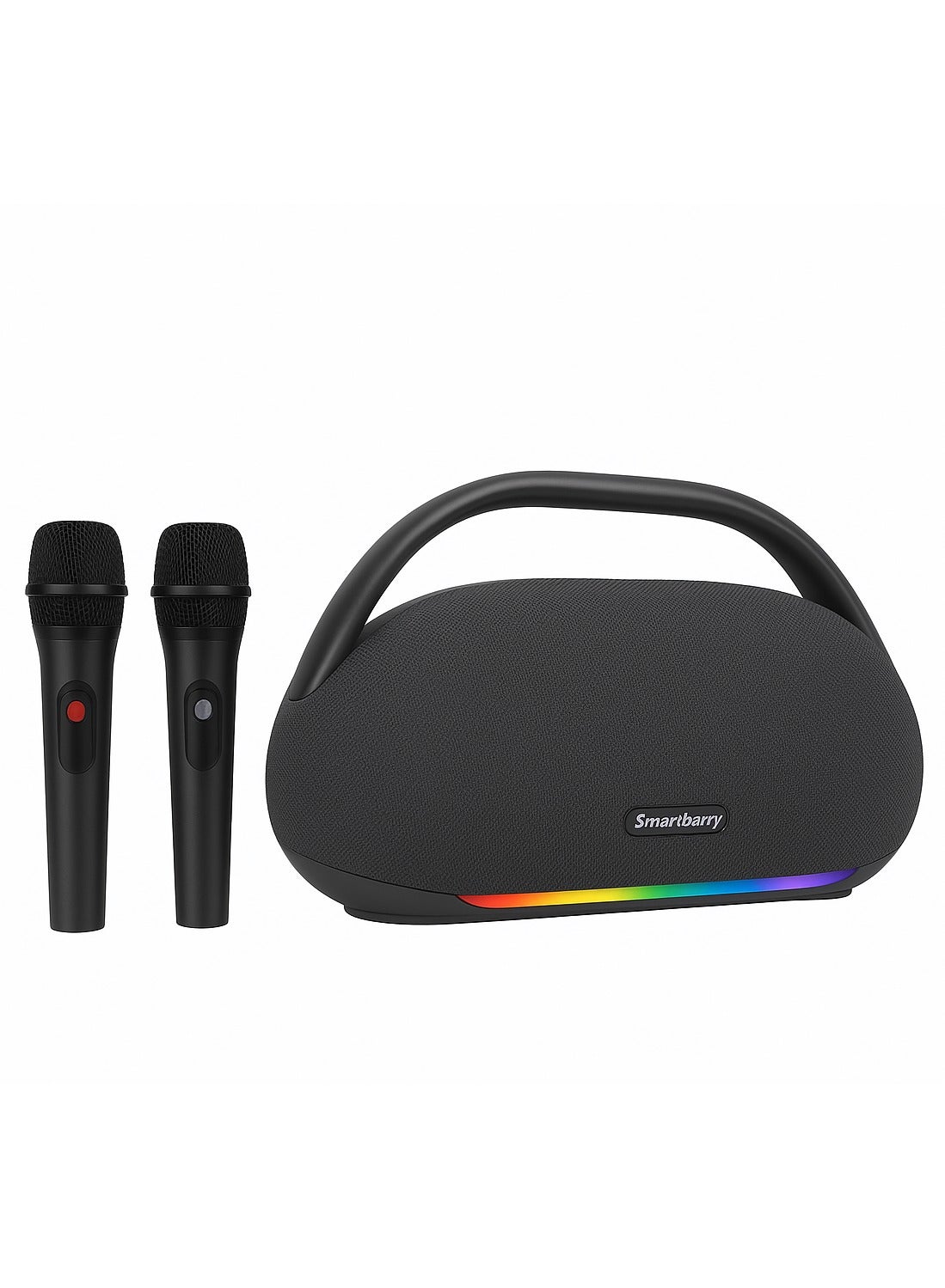 Compare SmartBarry M93 Wireless Audio System with Dual Microphones and Portable Bluetooth Speaker Black at KSA Price