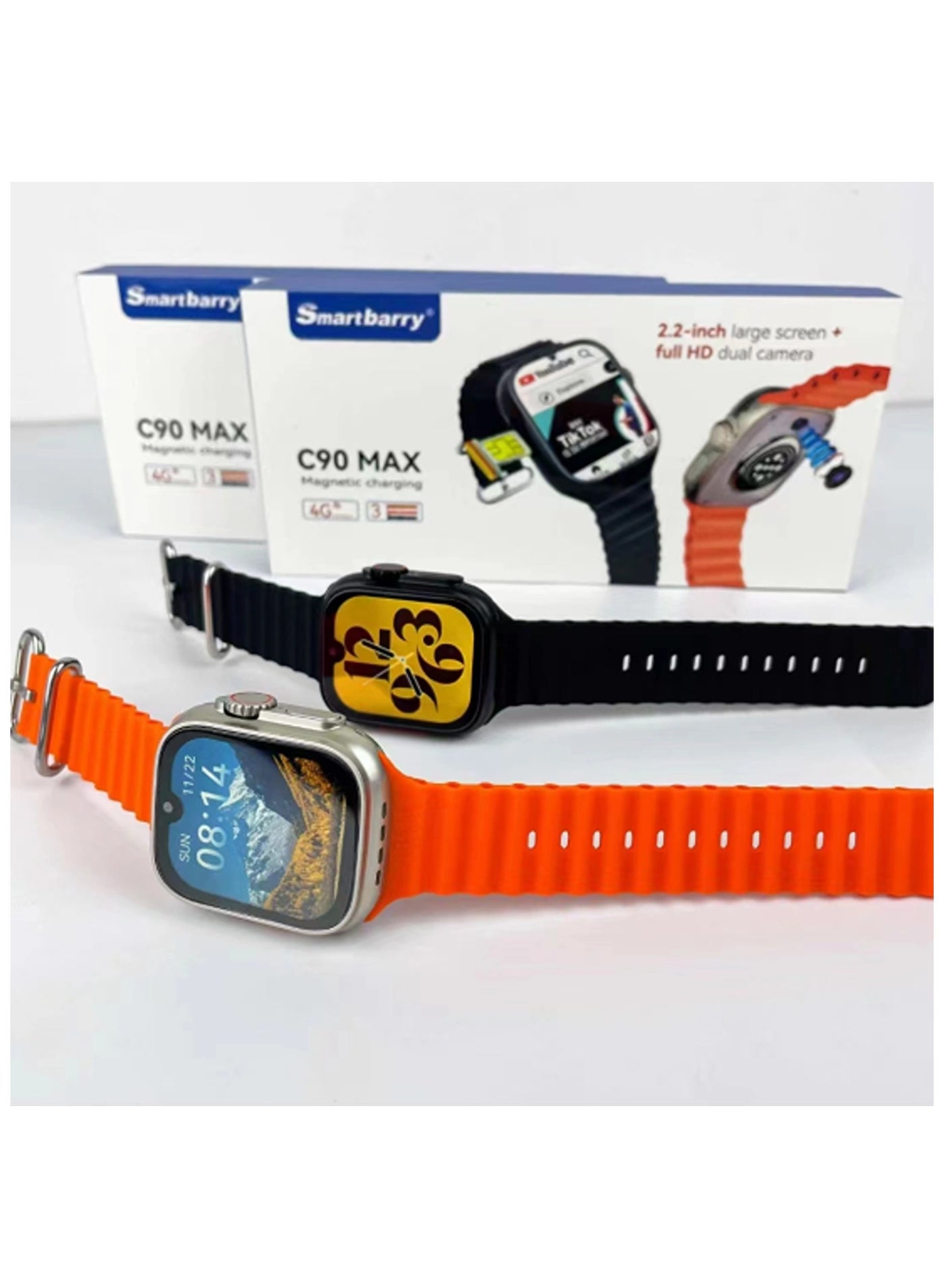 Smartberry C90 Max Android Smartwatch with Dual…