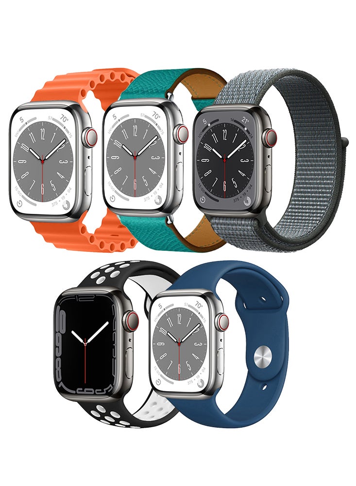 5pcs Watch Bands Replacement for Apple Watch Strap…