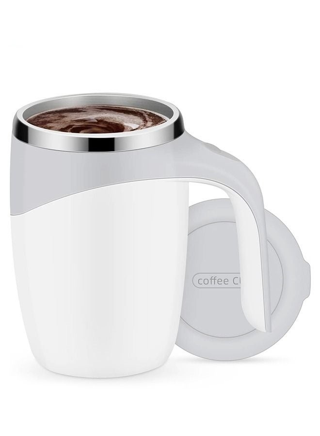 Compare Rechargeable Automatic Magnetic Stirring Coffee Mug, Auto Self Mixing Cup for CoffeeMilkTeaHot Chocolat 380ML at KSA Price