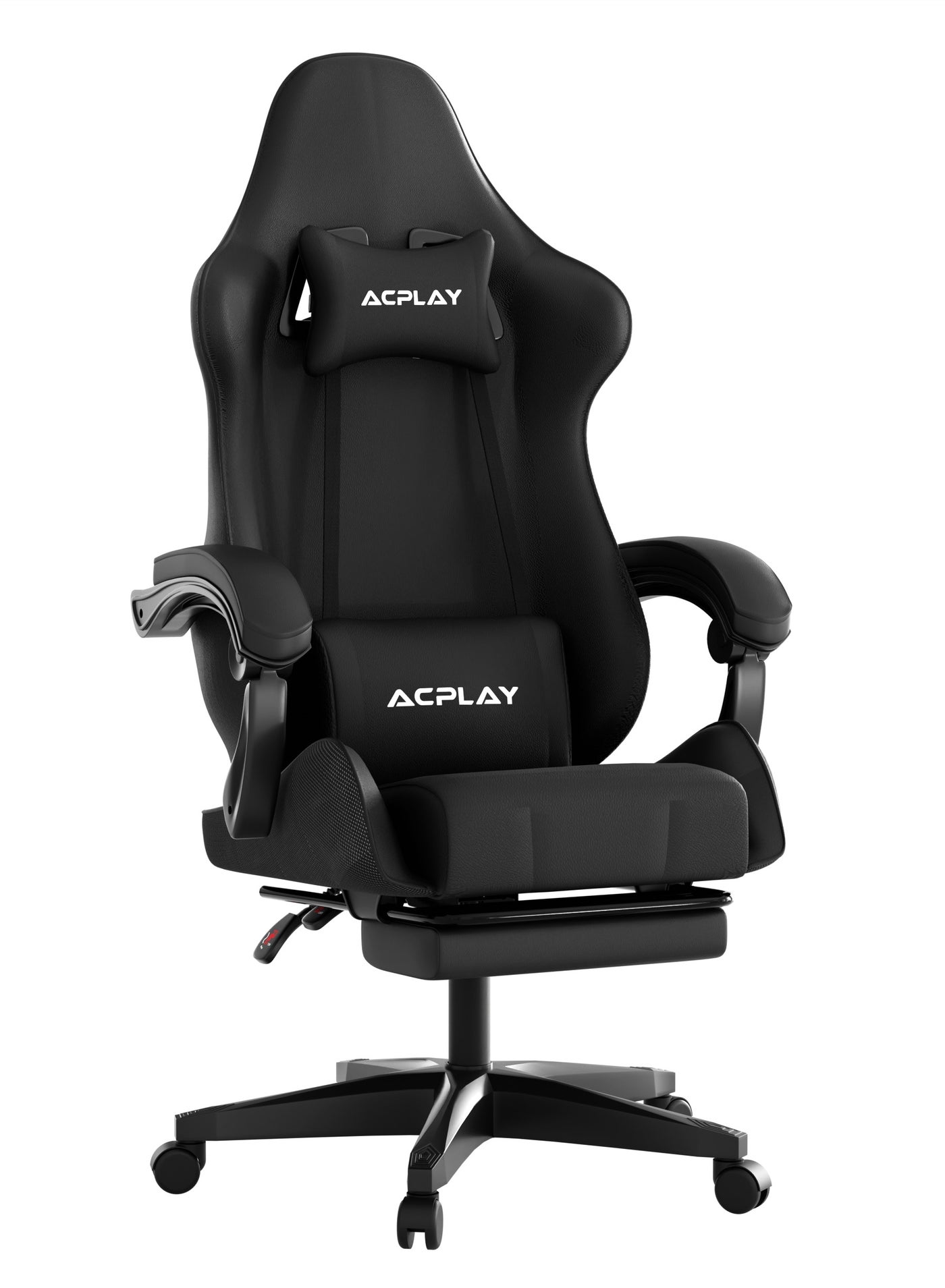 Gaming Chair with Retractable Footrest, Ergonomic…