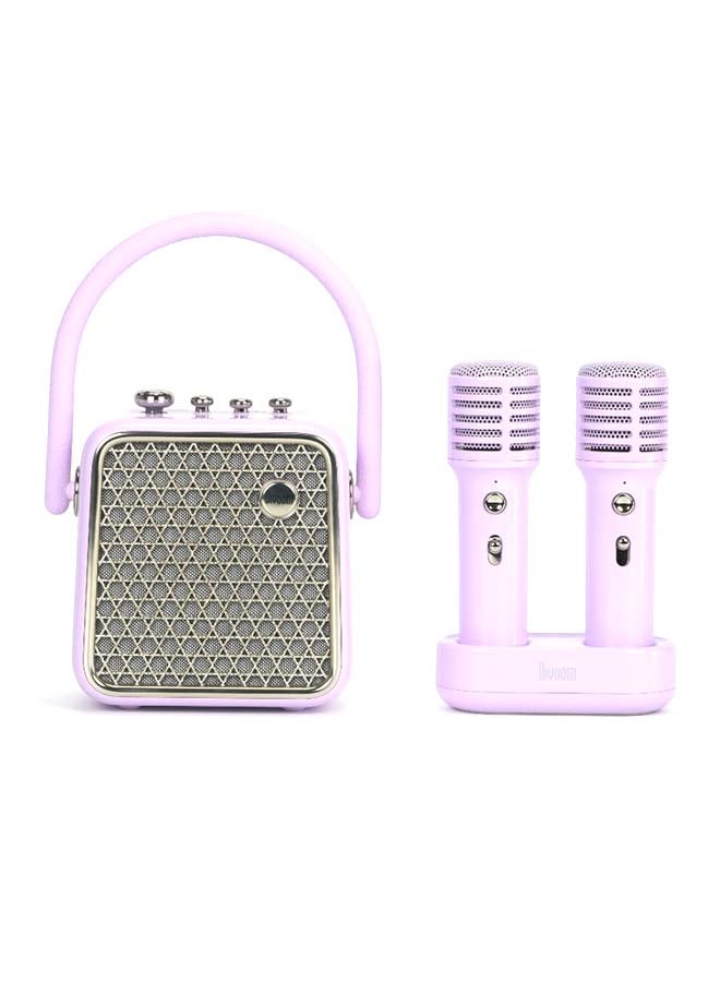 Compare Divoom SongBird SE  Portable Dual Microphone Speaker  Purple at KSA Price