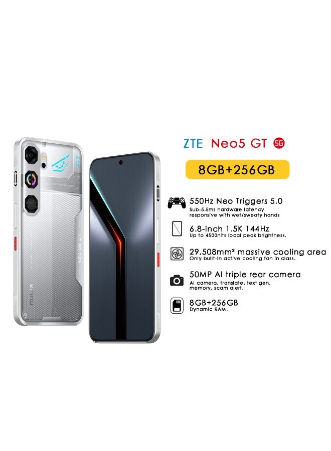 Neo 5 GT Dual SIM Stellar Silver 8GB+12GB…